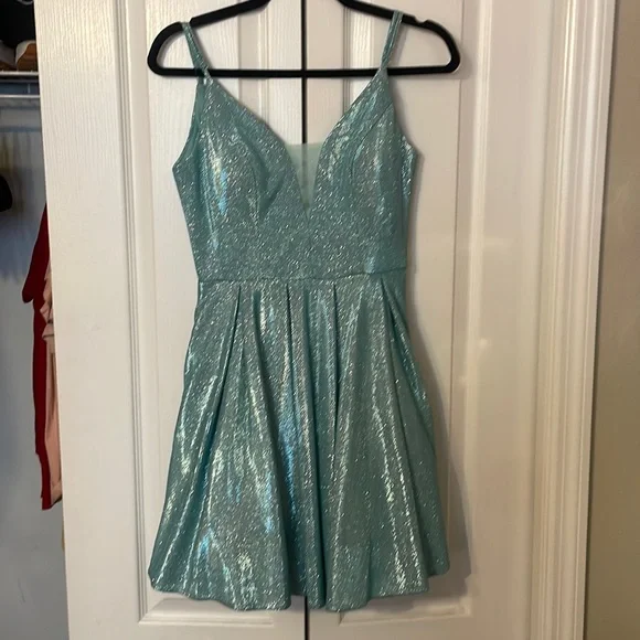 B Darlin | Dresses | Teal Homecoming Dress | Poshmark